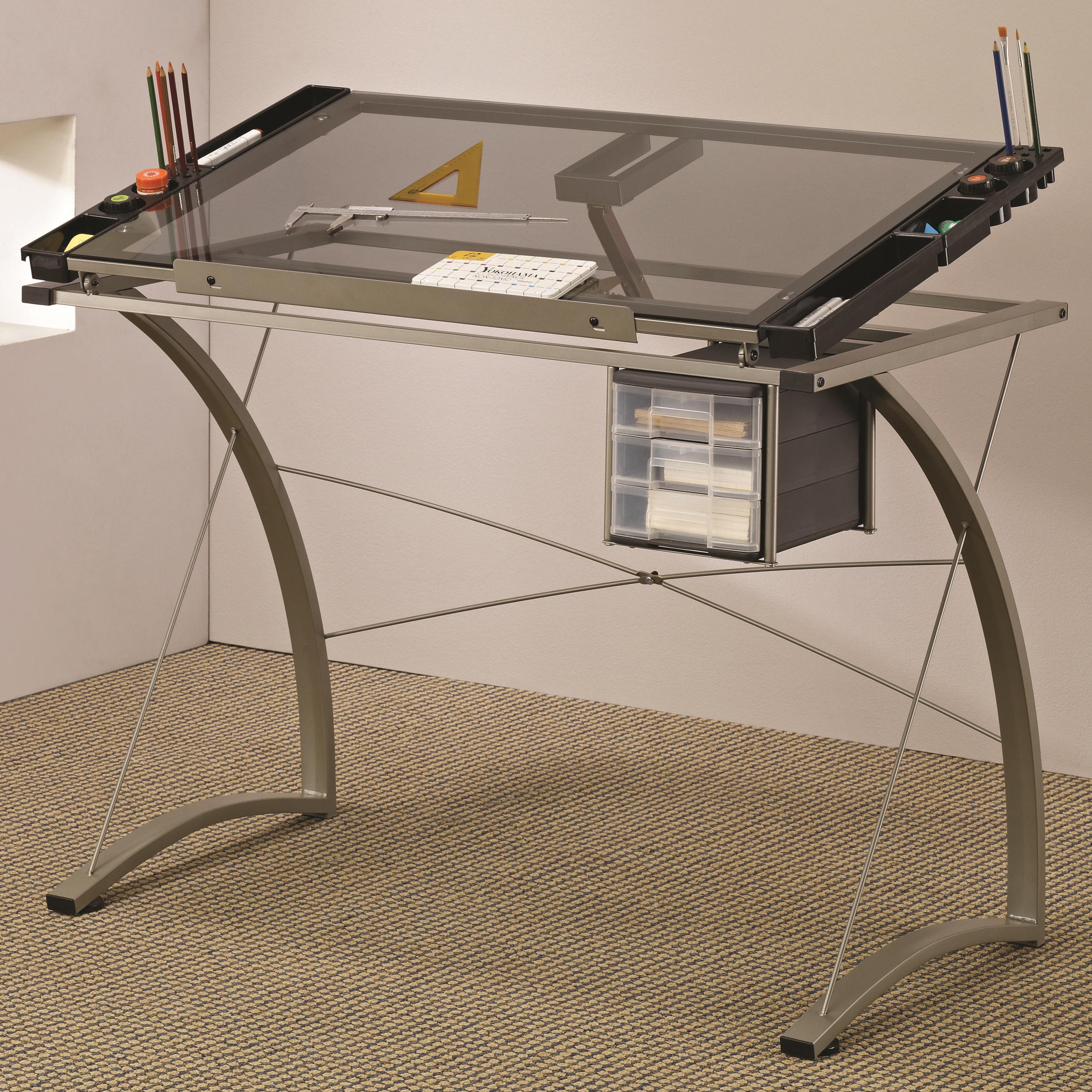 Coaster 800986 Artist Drafting Table Desk A1 Furniture